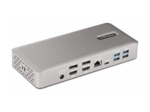 StarTech.com Dock Thunderbolt 4 pour Écrans Multiples, 2x HDMI/2x DP, USB - Station d'accueil - Thunderbolt 4 - 2 x DP, 2 x HDMI - 1GbE - 180 Watt - 132UE-TB4USB4DOCK - Stations d'accueil pour ordinateur portable