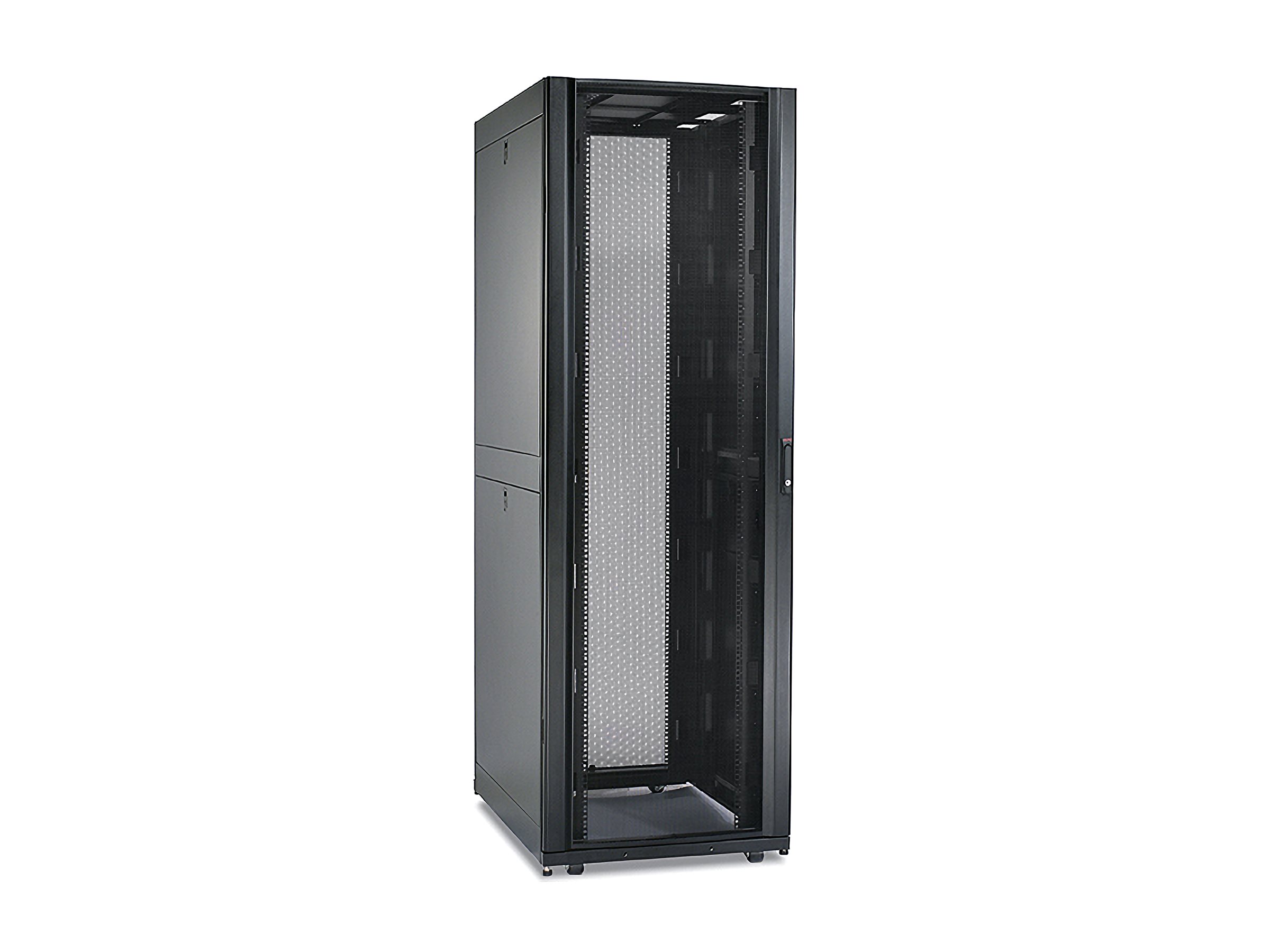 APC NetShelter SX Enceinte avec côtés - Rack - noir - 42U - AR3150 - Accessoires pour serveur