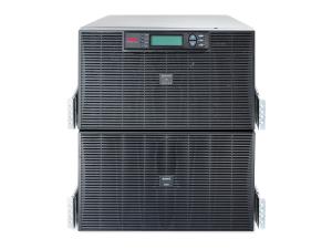 APC Smart-UPS RT - Onduleur (rack-montable) - CA 220/230/240 V - 12 kW - 15000 VA - triphasé/monophasé - Ethernet 10/100, RS-232 - connecteurs de sortie : 10 - 12U - noir - pour P/N: AR2487G, AR3105W, AR3140G, AR3155W, AR3305W, AR3340G, AR3355SP, AR3355W, NBWL0356A - SURT15KRMXLI - UPS montables sur rack