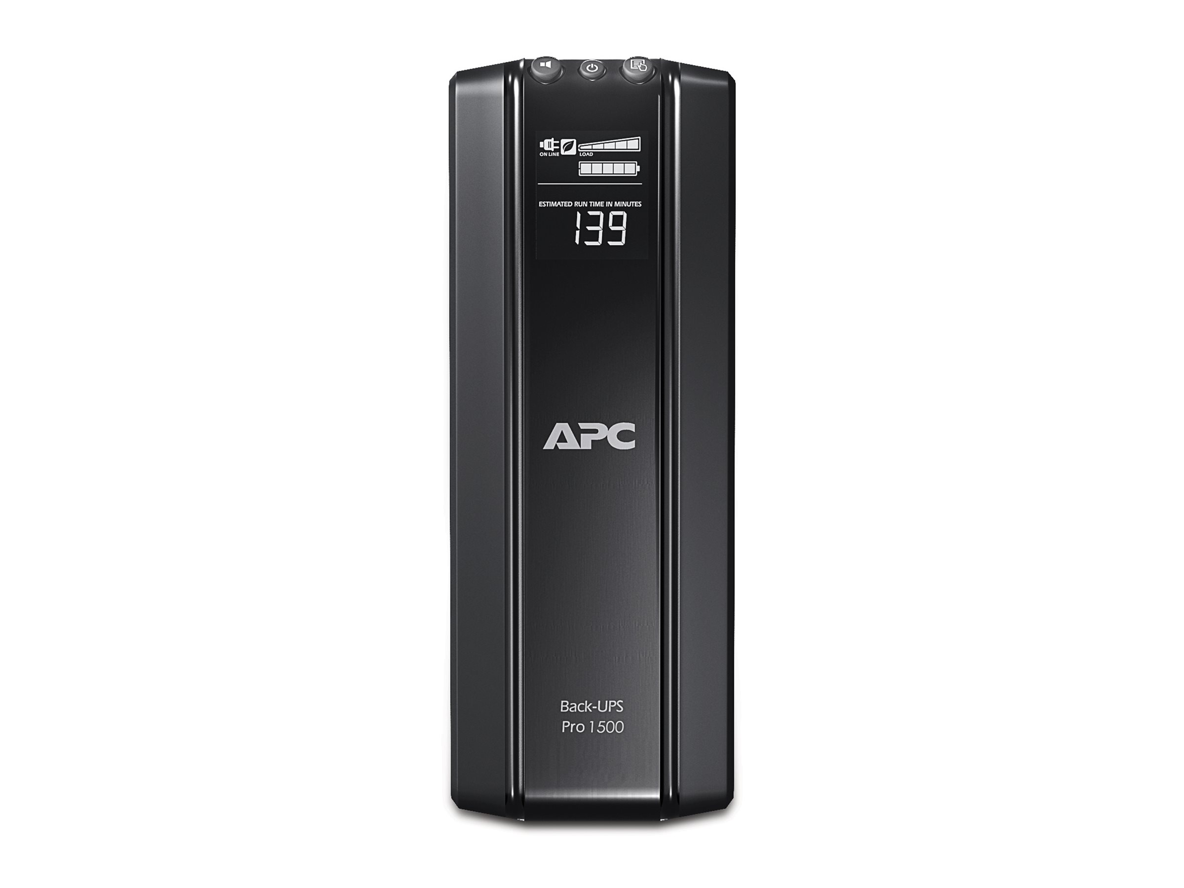 APC Back-UPS Pro 1500 - Onduleur - CA 230 V - 865 Watt - 1500 VA - USB - connecteurs de sortie : 6 - Belgique, France - BR1500G-FR - UPS autonomes