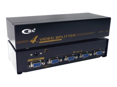 Neklan - Répartiteur video - 4 x VGA - de bureau - 9030983 - Commutateurs KVM