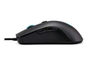 Acer Predator Cestus 310 (PMW910) - Souris - ergonomique - optique - 6 boutons - filaire - USB - noir - Pour la vente au détail - pour Predator Helios 300; Predator Orion 3000; 5000; Predator Triton 300; 500 - NP.MCE11.00U - Souris