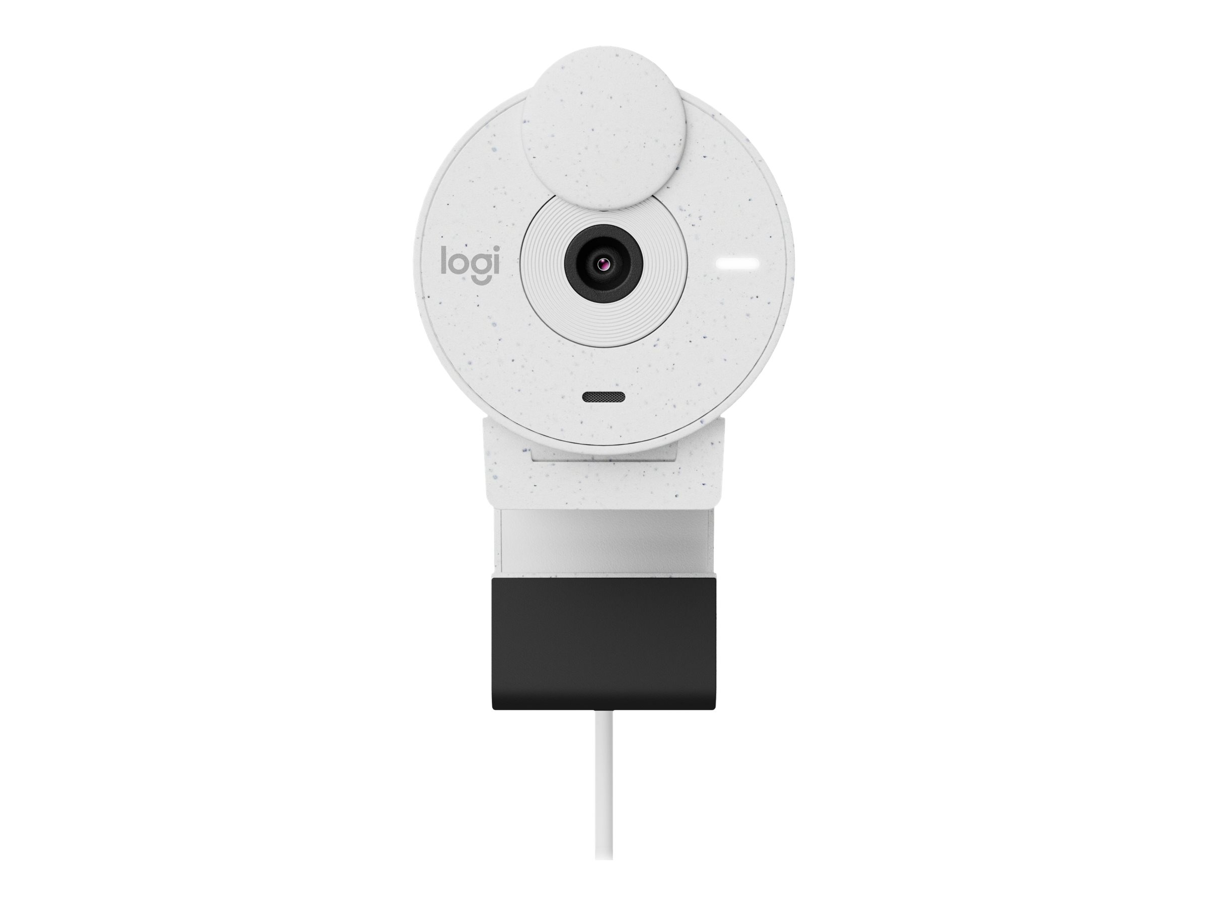 Logitech BRIO 300 - Webcam - couleur - 2 MP - 1920 x 1080 - 720p, 1080p - audio - USB-C - 960-001442 - Webcams