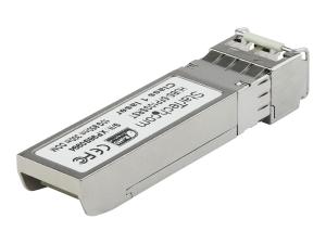 StarTech.com Module de transceiver SFP+ compatible Cisco SFP-10G-ZR-S - 10GBase-ZR - Garantie a vie - 10 Gbps - 80 km (SFP-10G-ZR-S-ST) - Module transmetteur SFP+ (équivalent à : Dell EMC SFP-10G-SR) - 10GbE - 10GBase-SR - LC multi-mode - jusqu'à 400 m - 850 nm - SFP10GSREMST - Transmetteurs optiques