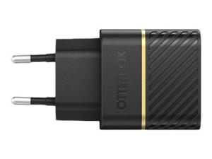 OtterBox Wall Charger - Adaptateur secteur - 30 Watt - 3 A - PD 3.0 (24 pin USB-C) - noir scintillant - 78-80483 - Batteries et adaptateurs d'alimentation pour téléphone cellulaire