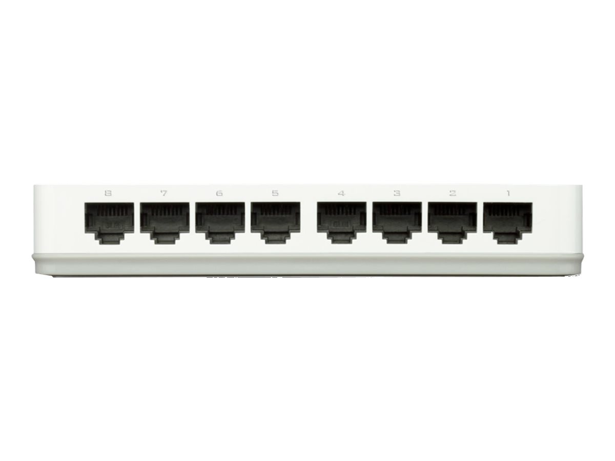 dlinkgo 8-Port Fast Ethernet Easy Desktop Switch GO-SW-8E - Commutateur - 8 x 10/100 - de bureau - GO-SW-8E - Concentrateurs et commutateurs 10/100