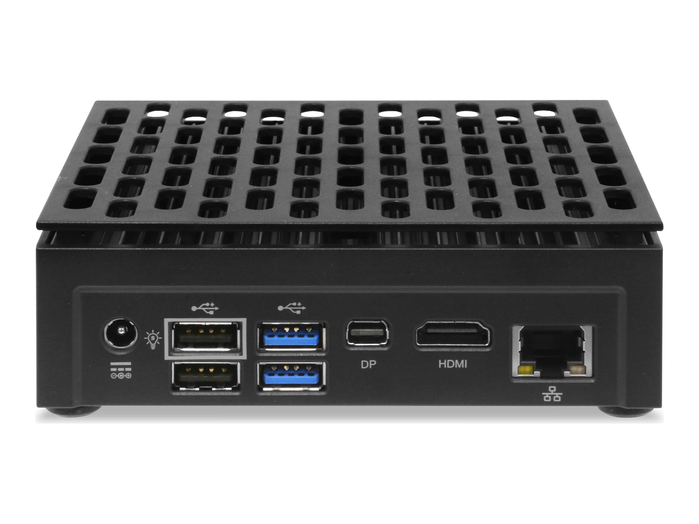 AOpen DE3650-S - Lecteur de signalisation numérique - 8 Go RAM - Intel Celeron - SSD - Windows 10 IoT - noir - 491.DER00.0140 - Lecteurs d'affichage numérique