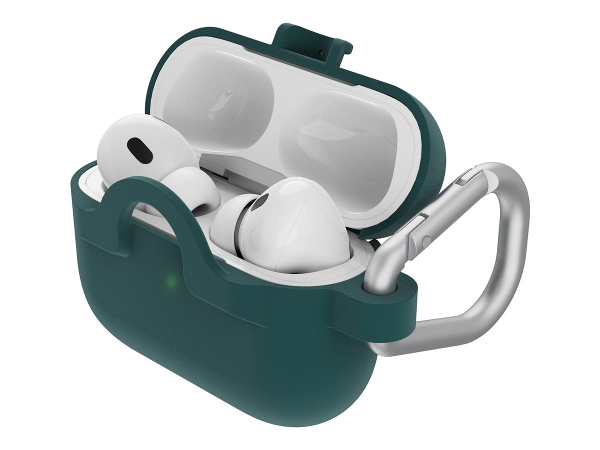 OtterBox - Couvercle de boîtier pour écouteurs sans fil - sagebrush (vert) - pour Apple AirPods Pro (1ère génération, 2e génération) - 77-97242 - Sacs multi-usages