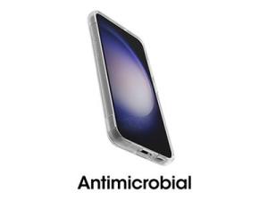 OtterBox Symmetry Series - Coque de protection pour téléphone portable - antimicrobien - polycarbonate, caoutchouc synthétique - clair - pour Samsung Galaxy S23 - 77-91216 - Coques et étuis pour téléphone portable