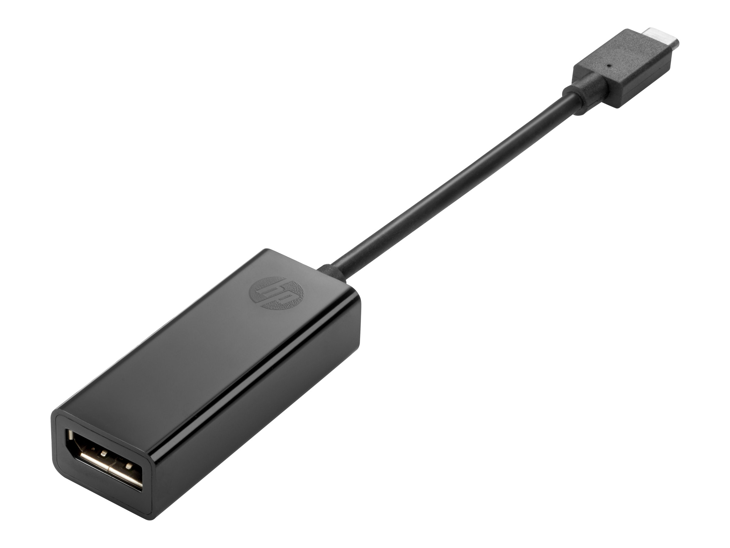 HP - Adaptateur vidéo externe - USB-C - DisplayPort - pour Portable 14u G6, 15 G6, 15u G3, 15u G4, 15u G5, 15u G6, 15v G5, 17 G3, 17 G4, 17 G5, 17 G6 - N9K78AA#AC3 - Adaptateurs vidéo grand public