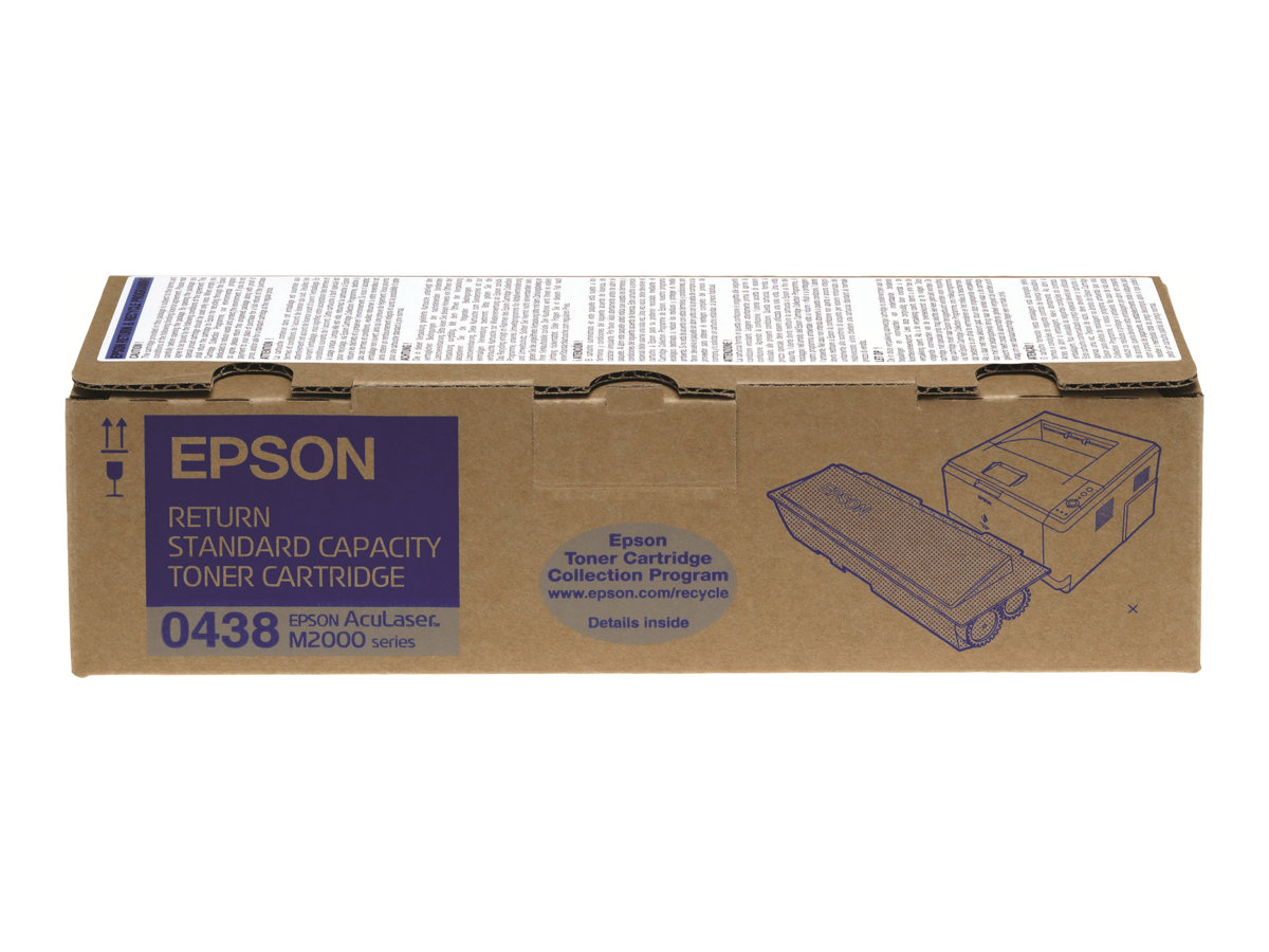 Epson - Noir - original - cartouche de toner Epson Return Program - pour AcuLaser M2000D, M2000DN, M2000DT, M2000DTN - C13S050438 - Cartouches de toner Epson