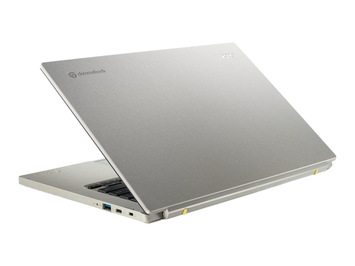 Acer Chromebook Vero 514 CBV514-1H - Intel Core i5 - 1235U / jusqu'à 4.4 GHz - Chrome OS - Carte graphique Intel Iris Xe - 8 Go RAM - 128 Go SSD - 14" IPS 1920 x 1080 (Full HD) - Wi-Fi 6E - pavé gris - clavier : Français - NX.KAJEF.007 - Netbook
