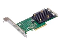 Broadcom 9500 series 16i Tri-Mode - Adaptateur de bus hôte - 16 Canal - SATA 6Gb/s / SAS 12Gb/s / PCIe 4.0 (NVMe) - PCIe 4.0 x8 - 05-50134-00 - Adaptateurs de stockage