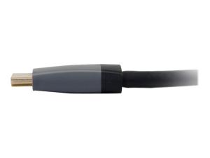 C2G Select Series 50ft Standard Speed HDMI Cable with Ethernet - In-Wall CL2 Rated - M/M - Câble HDMI avec Ethernet - HDMI mâle pour HDMI mâle - 15.2 m - blindé - noir - support 4K - 50636 - Accessoires pour systèmes audio domestiques