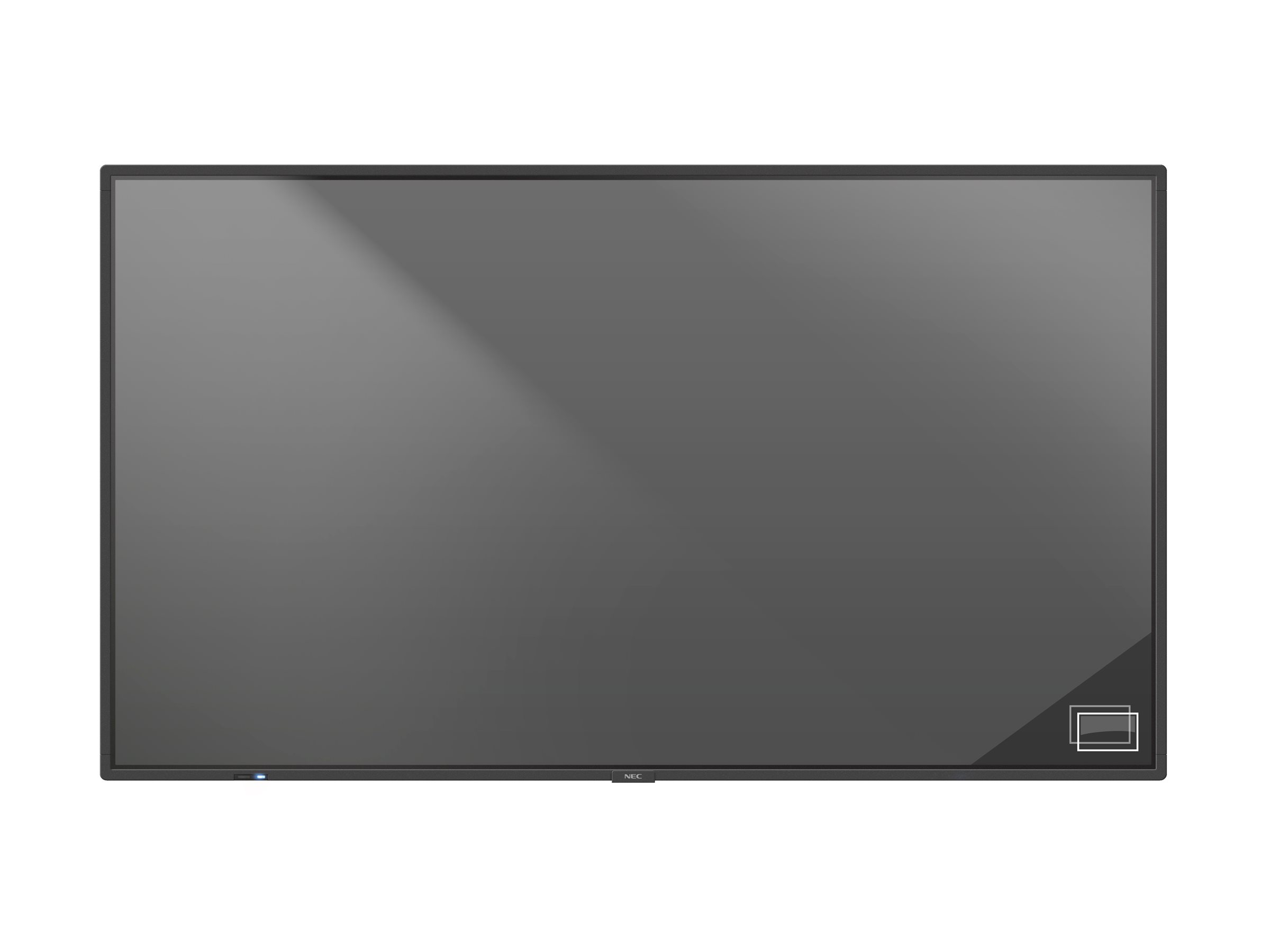 NEC MultiSync P555 PG-2 - Classe de diagonale 55" P Series écran LCD rétro-éclairé par LED - signalisation numérique - 4K UHD (2160p) 3840 x 2160 - HDR - éclairage périphérique - noir, pantone 426M - 60005859 - Écrans de signalisation numérique