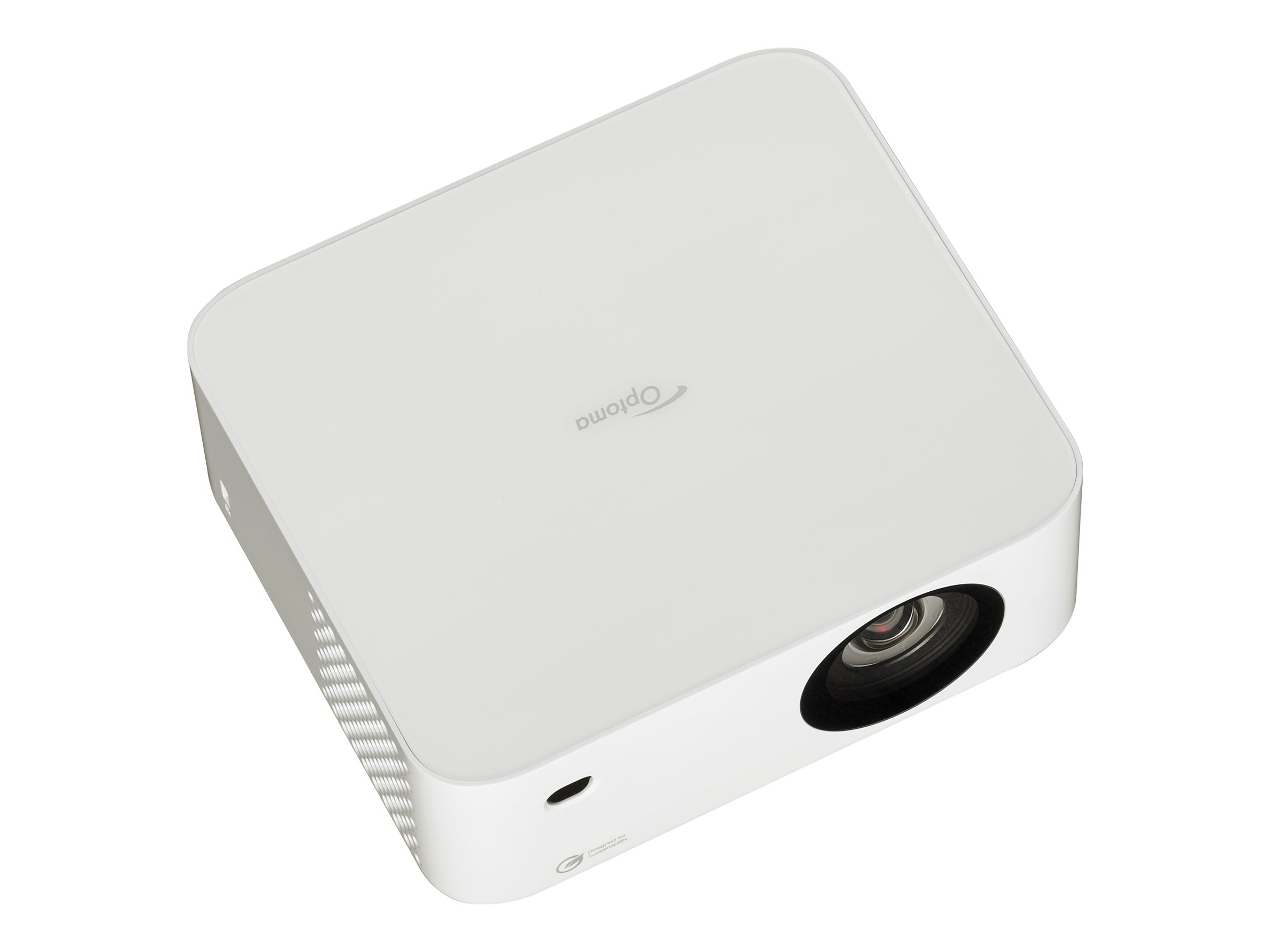 Optoma ML1080 - Projecteur DLP - laser - portable - 1200 lumens - Full HD (1920 x 1080) - 16:9 - 1080p - objectif fixe à focale courte - blanc - E9PP7LB01EZ1 - Projecteurs numériques