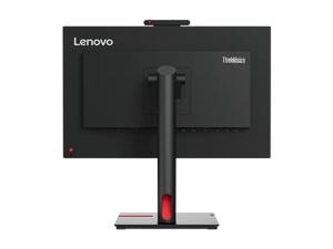 Lenovo ThinkVision T24v-30 - Écran LED - 24" (23.8" visualisable) - 1920 x 1080 Full HD (1080p) @ 75 Hz - IPS - 250 cd/m² - 1000:1 - 4 ms - HDMI, VGA, DisplayPort - haut-parleurs - noir corbeau - Campus - 63D8MAT3EU - Écrans d'ordinateur
