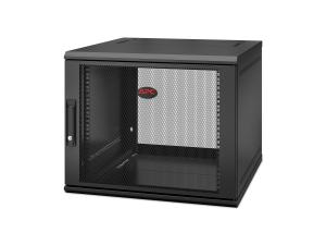 APC NetShelter WX AR109SH6 - Armoire - montable sur mur - noir - 9U - 19" - AR109SH6 - Accessoires pour serveur