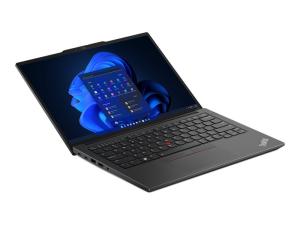 Lenovo ThinkPad E14 Gen 5 21JK - Conception de charnière à 180 degrés - Intel Core i7 - 13700H / jusqu'à 5 GHz - Win 11 Pro - Carte graphique Intel Iris Xe - 16 Go RAM - 512 Go SSD TCG Opal Encryption 2, NVMe - 14" IPS 1920 x 1200 - Gigabit Ethernet - Wi-Fi 6 - noir graphite - clavier : Français - avec 1 an de support Premier Lenovo - 21JK00DJFR - Ordinateurs portables