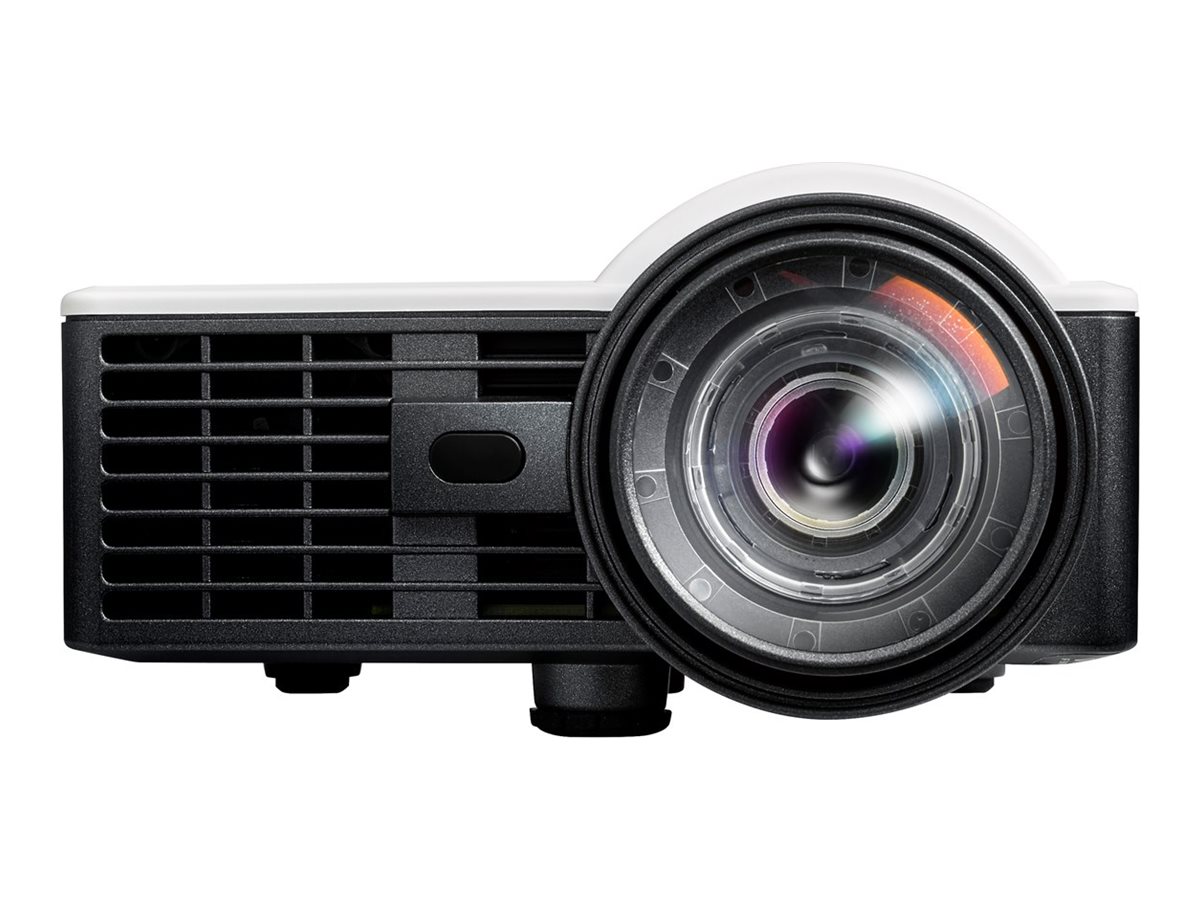 Optoma ML1050STi - Projecteur DLP - LED - 3D - 1000 lumens - WXGA (1280 x 800) - 16:10 - 720p - objectif fixe à focale courte - blanc, gris - E9PP7MC01EZ1 - Projecteurs courte portée