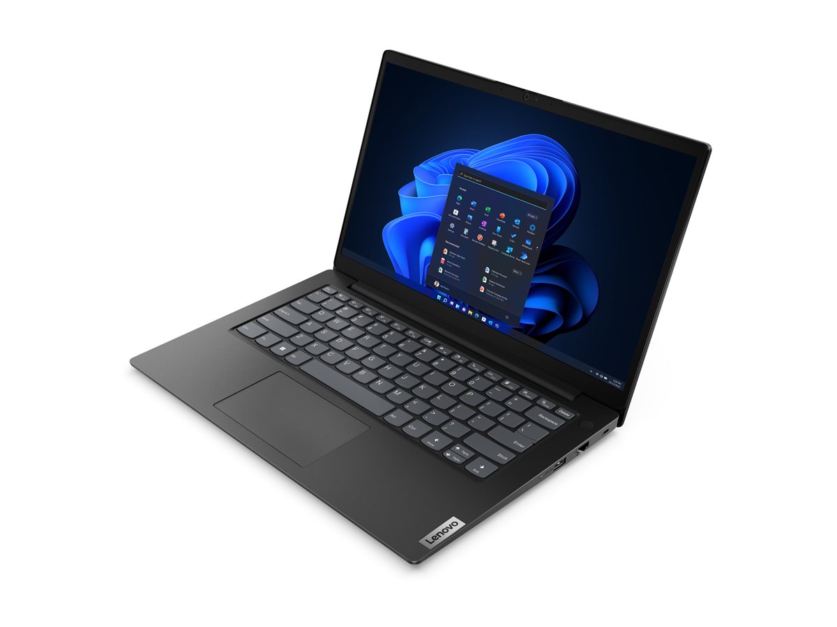 Lenovo V14 G4 IAN 82YV - Intel N-series - N100 / jusqu'à 3.4 GHz - Win 11 Pro - UHD Graphics - 8 Go RAM - 256 Go SSD - 14" TN 1920 x 1080 (Full HD) - Gigabit Ethernet - Wi-Fi 5 - noir business - clavier : Français - 82YV0014FR - Ordinateurs portables