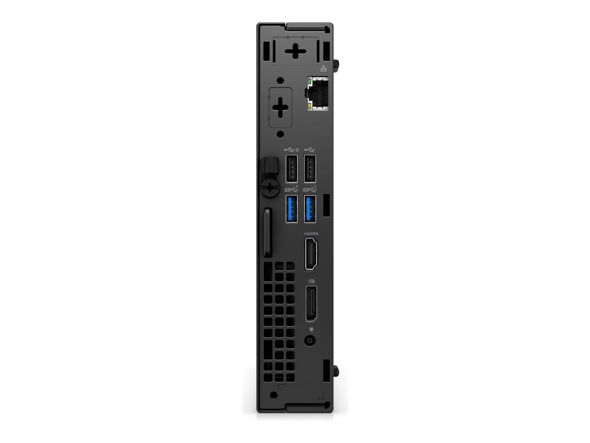 Dell OptiPlex 7020 (version 2024) - Micro Core i5 12500T / jusqu'à 4.4 GHz - RAM 8 Go - SSD 512 Go - NVMe, Class 25 - UHD Graphics 770 - Gigabit Ethernet, Bluetooth, IEEE 802.11ax (Wi-Fi 6E) - Win 11 Pro - moniteur : aucun - noir - BTS - avec 1 an basique sur site - J4W1J - Ordinateurs de bureau