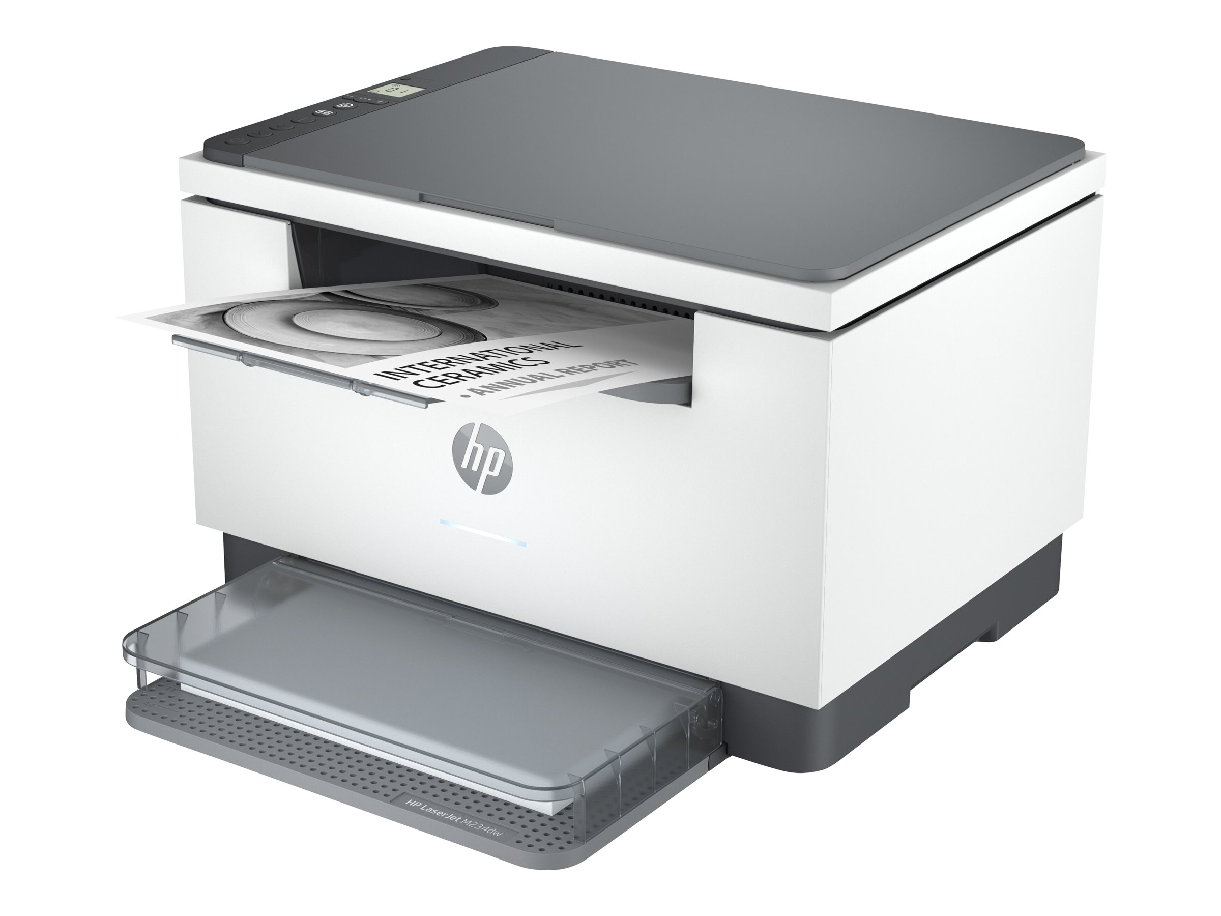 HP LaserJet MFP M234dw - Imprimante multifonctions - Noir et blanc - laser - Legal (216 x 356 mm) (original) - Legal (support) - jusqu'à 29 ppm (copie) - jusqu'à 29 ppm (impression) - 150 feuilles - USB 2.0, LAN, Wi-Fi(n) - basalte clair - 6GW99F#B19 - Imprimantes multifonctions