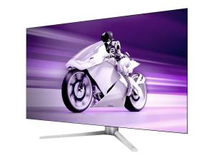 Philips Evnia 8000 42M2N8900 - Moniteur OLED - jeux - 42" (41.54" visualisable) - 3840 x 2160 4K - 450 cd/m² - 15000000:1 - HDR10 - 0.1 ms - 2xHDMI, DisplayPort, USB-C - haut-parleurs - blanc - 42M2N8900/00 - Écrans d'ordinateur