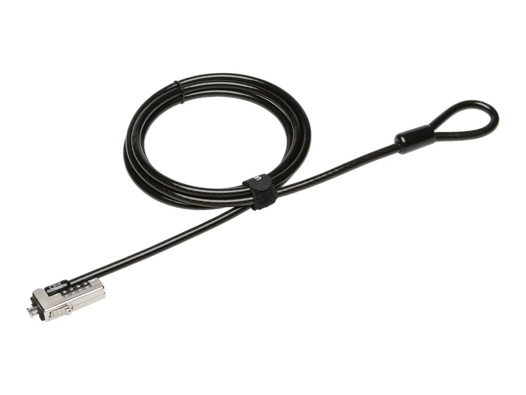 Kensington Slim Ultra - Câble de sécurité - combinaison, pour emplacement standard - 1.83 m - K60628WW - Accessoires pour ordinateur portable et tablette