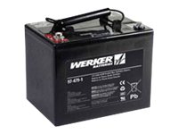 Ergotron - Batterie - Acide de plomb - 33 Ah - pour Ergotron LCD Cart, 66, Notebook Cart with Drawer, 66, Notebook Cart, 66 - 97-479 - Batteries spécifiques