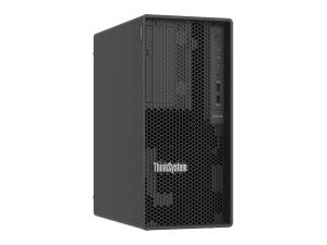 Lenovo ThinkSystem ST50 V3 7DF3 - Serveur - tour 5U - 1 voie - 1 x Xeon E-2414 / jusqu'à 4.5 GHz - RAM 16 Go - SSD 2 x 960 Go - Matrox G200 - Gigabit Ethernet - Aucun SE fourni - moniteur : aucun - 7DF3A010EA - Serveurs tour