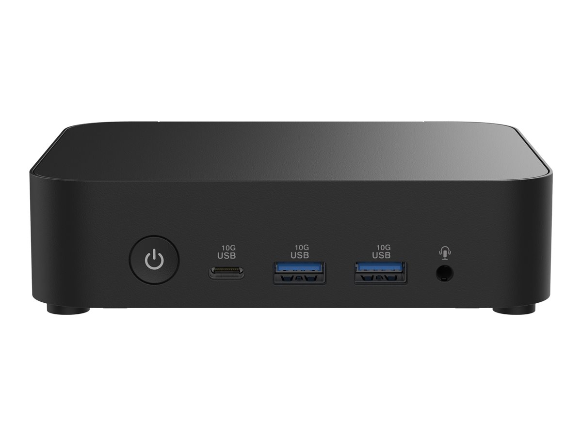 ASUS NUC 14 Essential Kit RNUC14MNK2500002 - Barebone - mini PC 1 x N-series N250 / jusqu'à 38 GHz - RAM 0 Go - UHD Graphics - IEEE 802.11ax (Wi-Fi 6E), Gigabit Ethernet, 2.5 Gigabit Ethernet, Bluetooth 5.3 - noir - 90AR00M2-M00030 - Mini-systèmes