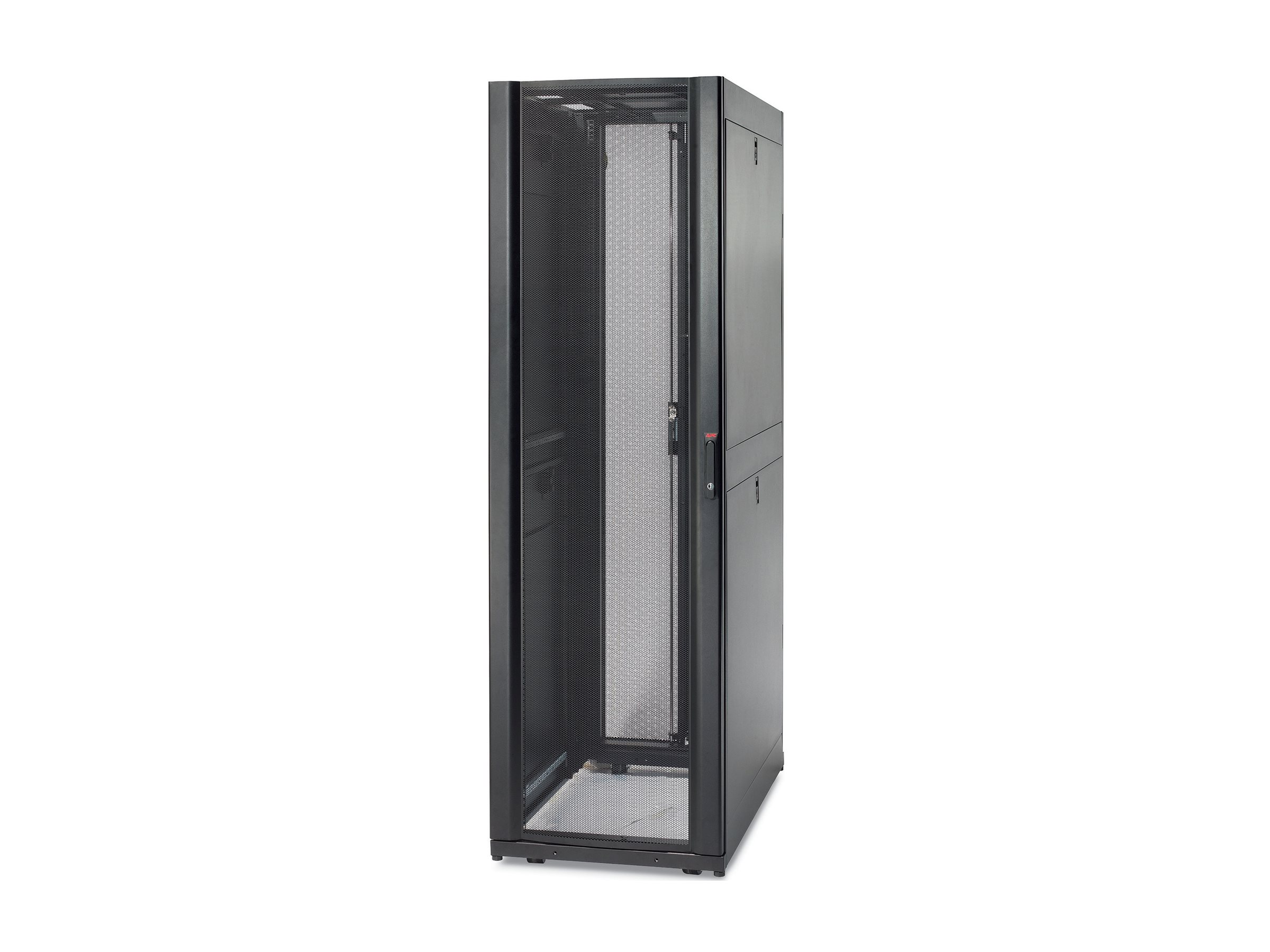 APC NetShelter SX - Rack - noir - 48U - 19" - pour P/N: SUA1000RM2U, SUA1000RM2U-TU, SUA1000RMI2U, SUA2200RMXLI3U, SUA5000RMI5U - AR3107 - Accessoires pour serveur