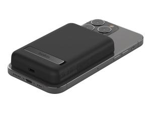 Belkin BOOST CHARGE - Banque d'alimentation - 5000 mAh - 7.5 Watt - noir - BPD004btBK - Batteries et adaptateurs d'alimentation pour téléphone cellulaire