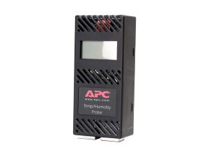 APC - Capteur de température et d'humidité - noir - pour P/N: AR106SH4, AR106SH6, AR106V, AR106VI, AR109SH4, AR109SH6, AR112SH4, AR112SH6, AR3106SP - AP9520TH - Accessoires pour ordinateur de bureau