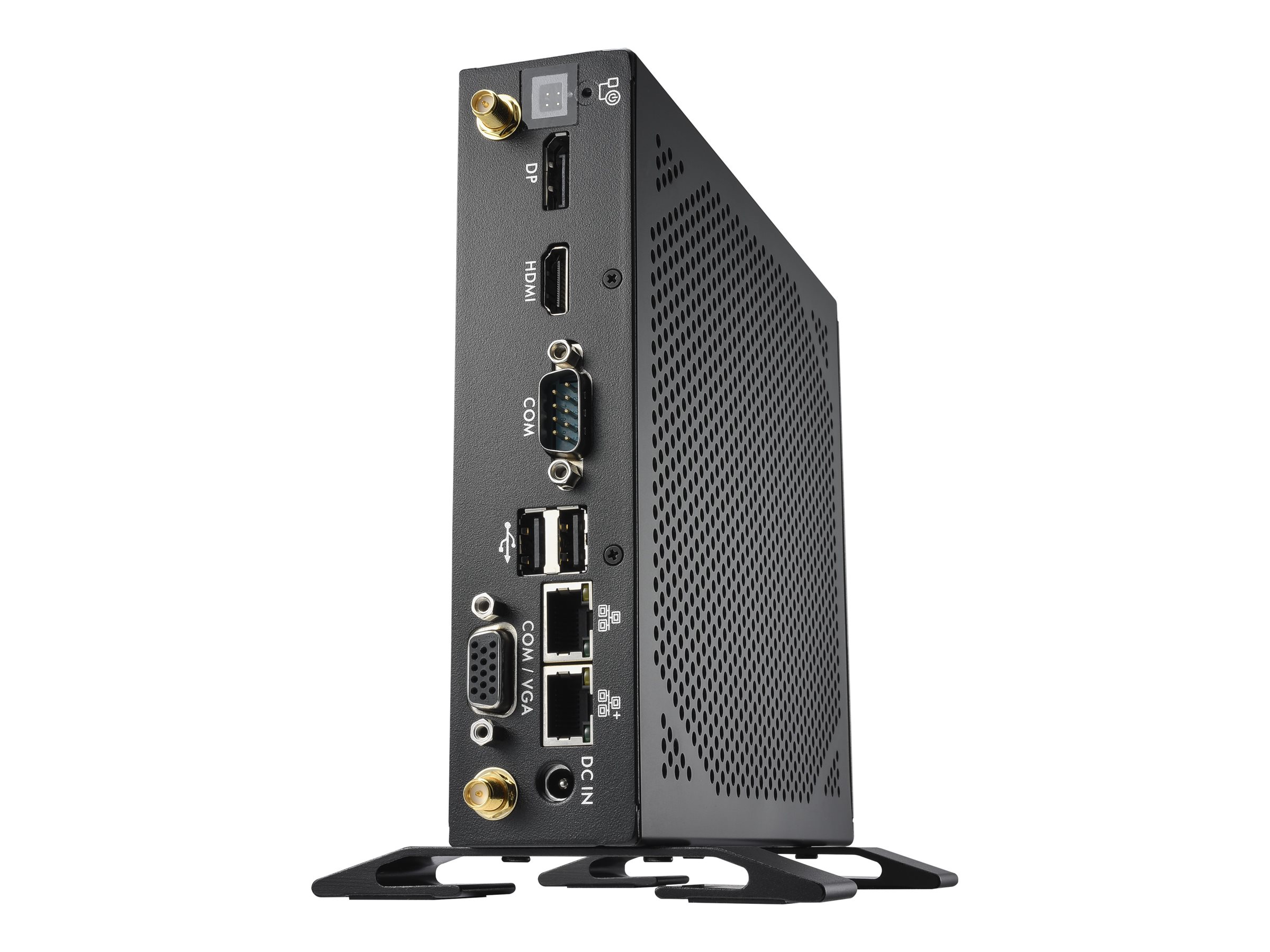 Shuttle XPC slim DS50U3 - Barebone - Slim-PC - 1 x Core i3 i3-1315U / jusqu'à 4.5 GHz - RAM 0 Go - UHD Graphics - Gigabit Ethernet, 2.5 Gigabit Ethernet - noir - DS50U3 - Mini-systèmes