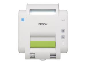 Epson LabelWorks Pro100 - Étiqueteuse - Noir et blanc - thermique direct/transfert thermique - Rouleau (1 cm) - 300 ppp - jusqu'à 20 mm/sec - USB - outil de coupe - vert, gris pâle - C51CB11020 - Imprimantes thermiques