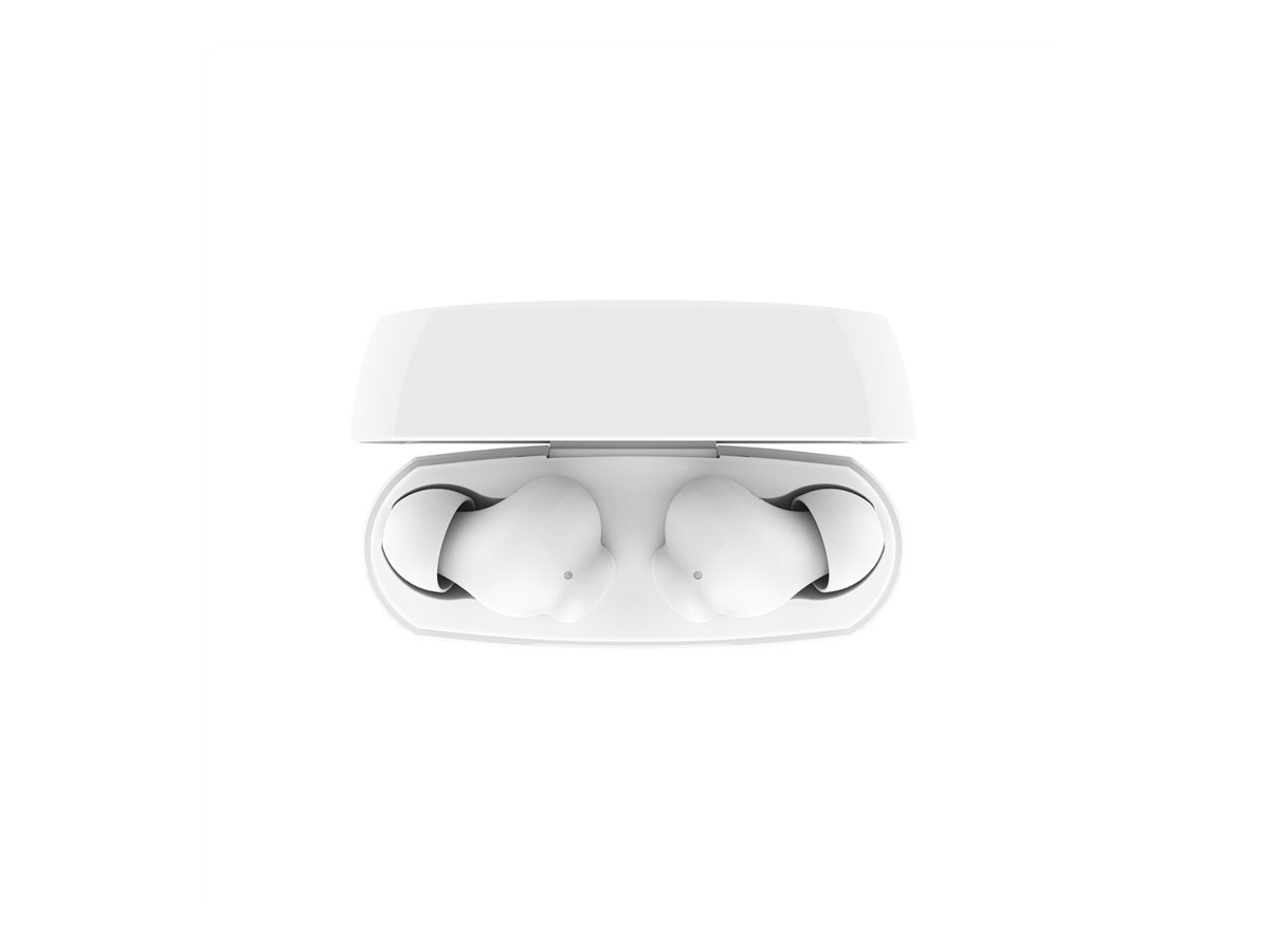 Belkin SoundForm Rhythm - Écouteurs sans fil avec micro - intra-auriculaire - Bluetooth - blanc - AUC012BTWH - Écouteurs