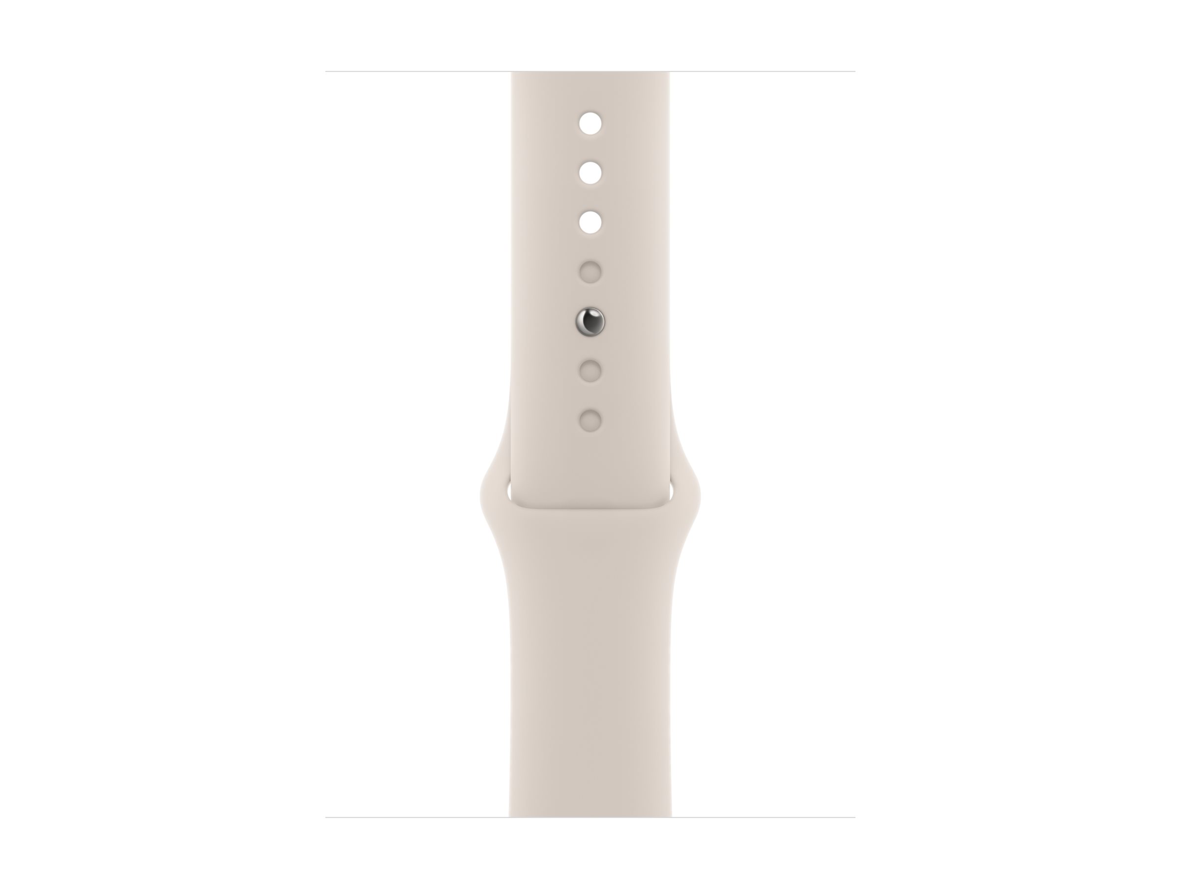 Apple Watch SE (GPS) - 2e génération - 44 mm - aluminium droit - montre intelligente avec bande sport - fluoroélastomère - droit - taille du bracelet : S/M - 32 Go - Wi-Fi, Bluetooth - 32.9 g - MRE43QF/A - Montres intelligentes