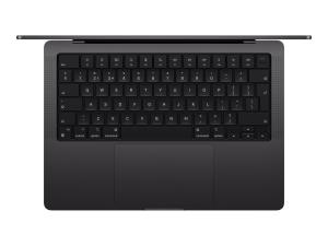 Apple MacBook Pro - M4 - Apple M4 10-core - 16 Go RAM - 1 To SSD - 14.2" 3024 x 1964 @ 120 Hz - Wi-Fi 6E, Bluetooth - noir spatial - clavier : Français - MW2V3FN/A - Ordinateurs portables