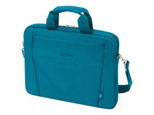 DICOTA Eco Slim Case BASE - Sacoche pour ordinateur portable - 13" - 14.1" - bleu - D31307-RPET - Sacoches pour ordinateur portable