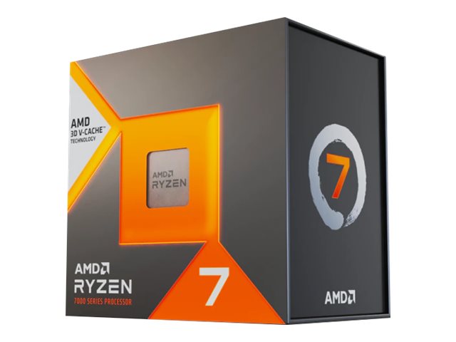 AMD Ryzen 7 7800X3D - 4.2 GHz - 8 cœurs - 16 filetages - 96 Mo cache - Socket AM5 - PIB/WOF - 100-100000910WOF - Processeurs AMD