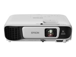 Epson EB-U42 - Projecteur 3LCD - portable - 3600 lumens (blanc) - 3600 lumens (couleur) - WUXGA (1920 x 1200) - 16:10 - 1080p - 802.11n sans fil/Miracast - noir, blanc - V11H846040 - Projecteurs LCD