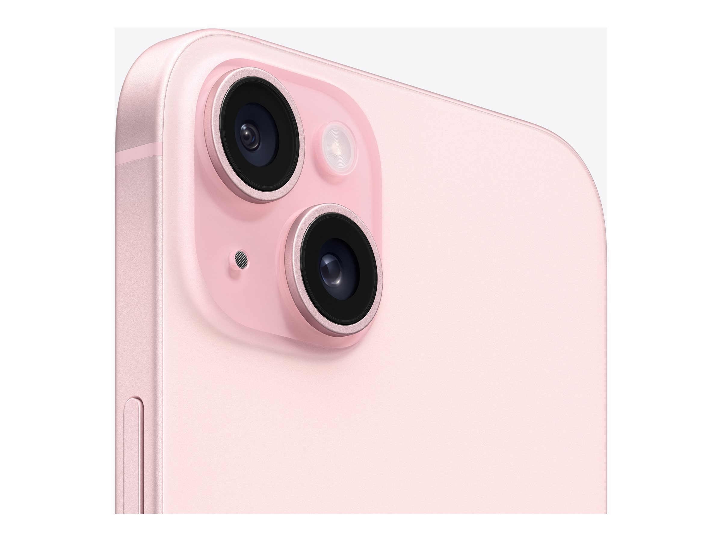 Apple iPhone 15 Plus - 5G smartphone - double SIM / Mémoire interne 128 Go - écran OEL - 6.7" - 2796 x 1290 pixels - 2x caméras arrière 48 MP, 12 MP - front camera 12 MP - rose - MU103ZD/A - iPhone