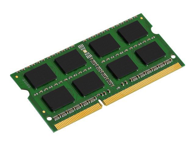 Kingston ValueRAM - DDR3L - module - 8 Go - SO DIMM 204 broches - 1600 MHz / PC3L-12800 - CL11 - 1.35 / 1.5 V - mémoire sans tampon - non ECC - KVR16LS11/8 - Mémoire pour ordinateur portable