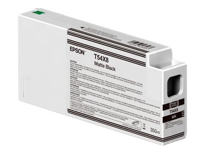 Epson T54X8 - 350 ml - noir mat - original - cartouche d'encre - pour SureColor SC-P6000, SC-P7000, SC-P7000V, SC-P8000, SC-P9000, SC-P9000V - C13T54X80N - Cartouches d'imprimante