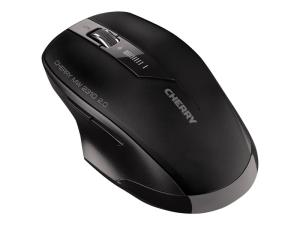 CHERRY MW 2310 2.0 - Souris - droitiers et gauchers - optique - 6 boutons - sans fil - RF, 2.4 GHz - récepteur sans fil USB - noir - JW-T0320 - Souris