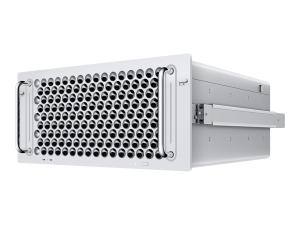 Apple Mac Pro - Montable sur rack 5U - M2 Ultra jusqu'à - RAM 64 Go - SSD 1 To - M2 Ultra 60-core GPU - Gigabit Ethernet, 2.5 Gigabit Ethernet, 5 Gigabit Ethernet, 10 Gigabit Ethernet, IEEE 802.11ax (Wi-Fi 6E), Bluetooth 5.3 - macOS Sequoia 15.0 - moniteur : aucun - argent - Z1K0 - Ordinateurs de bureau