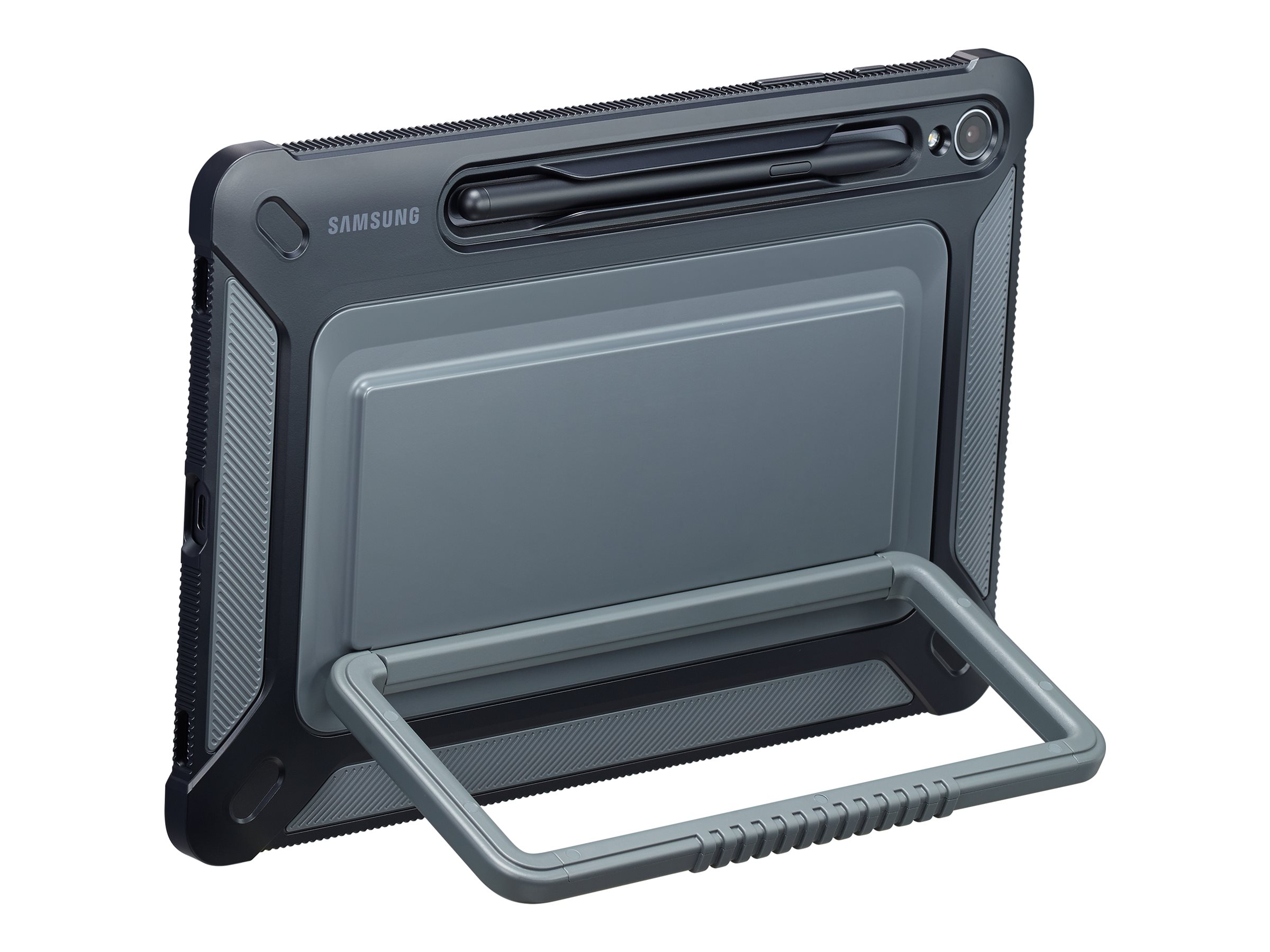 Samsung EF-RX710 - Coque de protection pour tablette - extérieur - titane - pour Galaxy Tab S9 - EF-RX710CBEGWW - Accessoires pour ordinateur portable et tablette