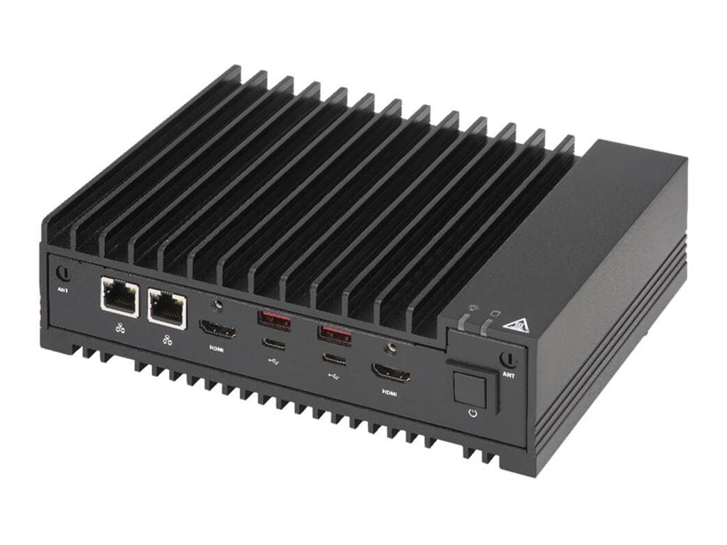 Supermicro IoT SuperServer E100-13AD-L - Serveur - système de base - 1 x Core i3 i3-1215UE / jusqu'à 4.4 GHz - RAM 0 Go - aucun disque dur - Gigabit Ethernet, 2.5 Gigabit Ethernet - Aucun SE fourni - moniteur : aucun - noir - SYS-E100-13AD-L - Serveurs tour